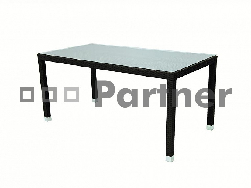 Záhradný stôl Napoli 160 (hnedá) (um. Ratan)