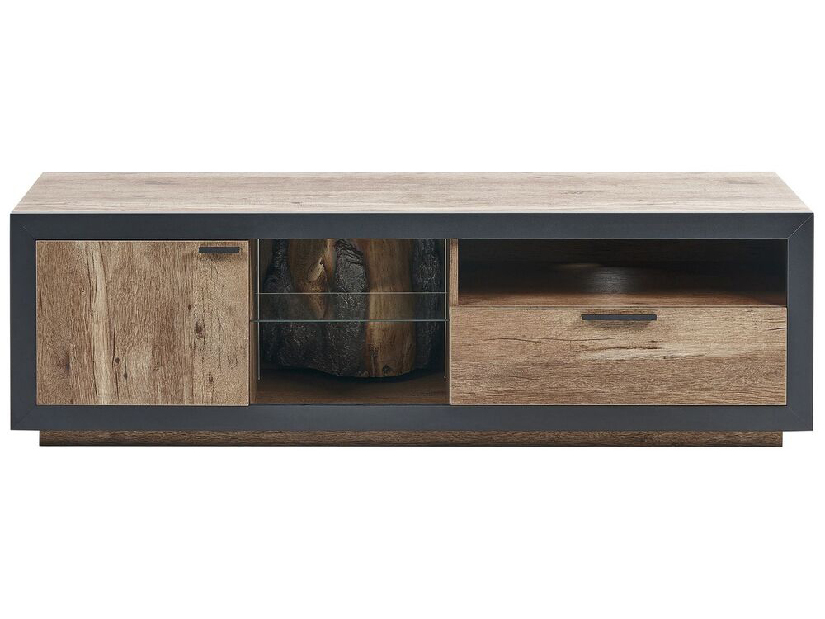 TV stolík/skrinka Marza (svetlé drevo)