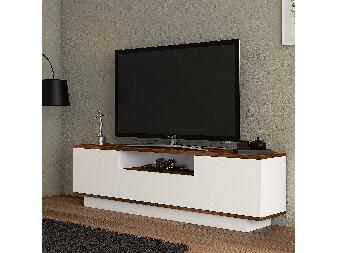 TV stolík/skrinka Vamebo 1 (orech barokový + biela) 