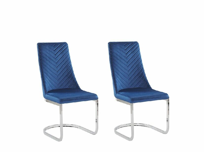 Set 2 ks. jedálenských stoličiek ALTANA (modrá)