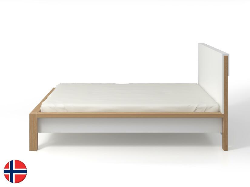Manželská posteľ 160 cm Naturlig Lavikker (s roštom)