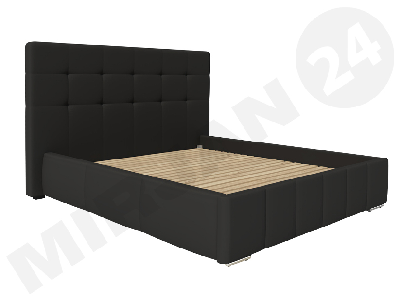 Manželská posteľ 140 cm Mirjan Kendrick (ekokoža Soft 017)