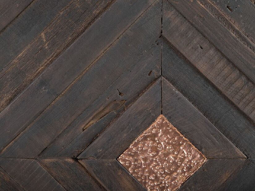 Nástenná dekorácia Monteria (tmavé drevo)