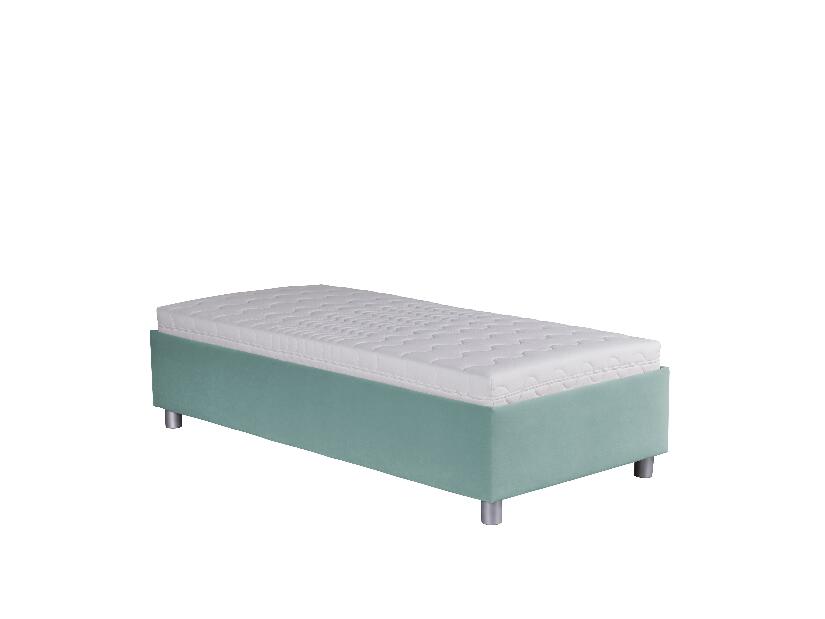 Jednolôžková posteľ 90 cm Blanár Neptun (tyrkysová) (s roštom)