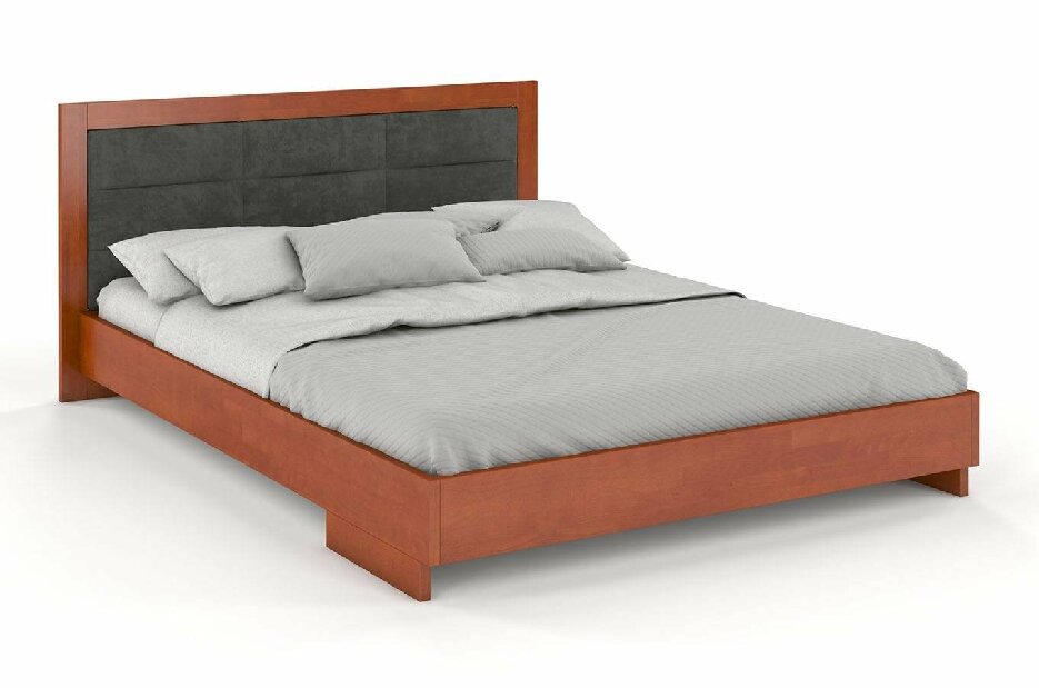 Manželská posteľ 200 cm Naturlig Stjernen (buk)