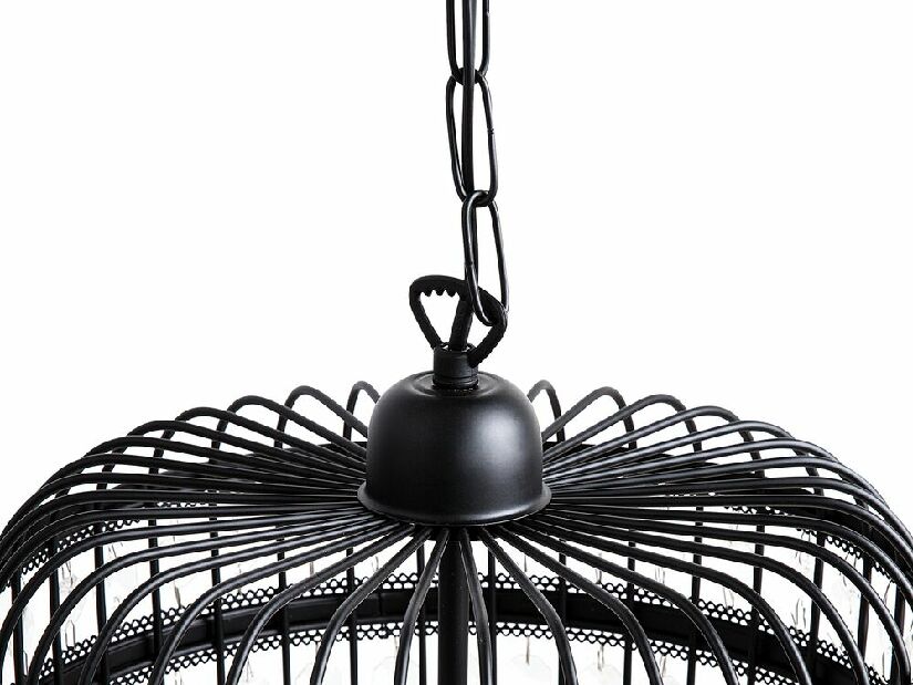 Závesná lampa Carison (čierna)
