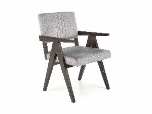 Jedálenská stolička Meta (sivá)