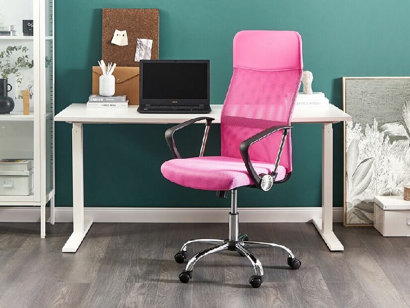 Kancelárska stolička Desige (ružová)