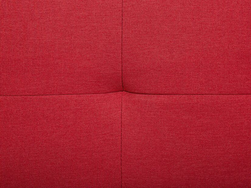 Rohová sedačka APPIN (červená) (L)