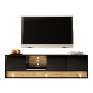 TV stolík/skrinka Gallina 180 (čierna)