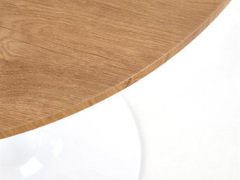 Jedálenský stôl Suena (dub zlatý + biela)