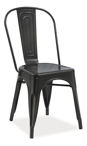 Jedálenská stolička Kopi (matná čierna)