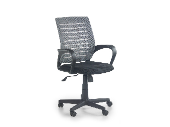 Kancelárska stolička Shila (sivá + čierna)