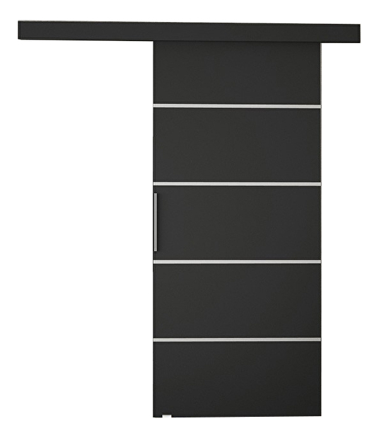 Posuvné dvere Larouche 3 (čierna matná)