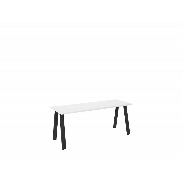 Jedálenský stôl Kermit 185x67 (biela) (pre 4- 6 osob)