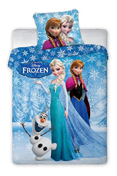 Detské obliečky 200x160 cm MOB Frozen 002 *výpredaj