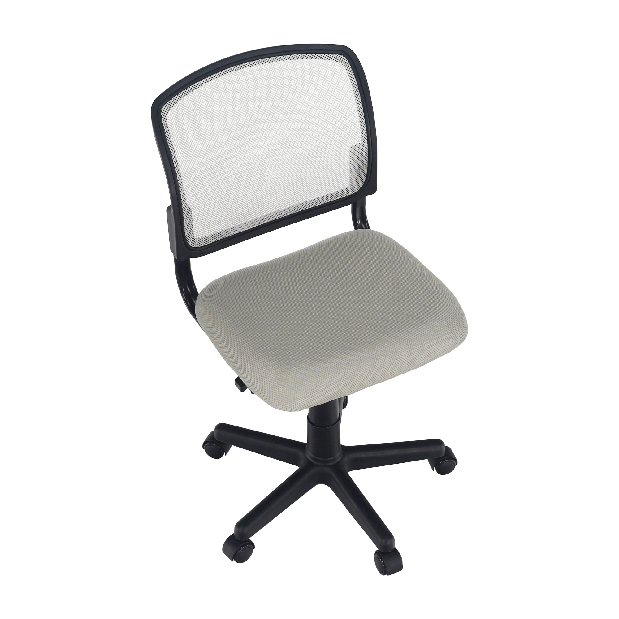 Kancelárska stolička Remi (sivá + čierna)