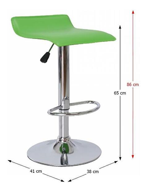 Barová stolička Laria (zelená)