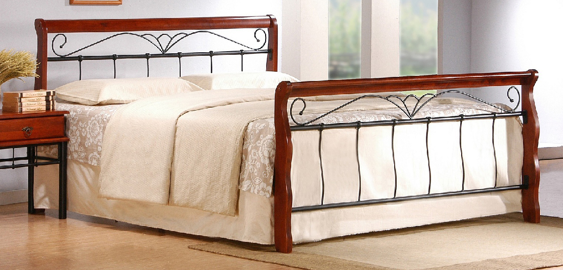 Manželská posteľ 180 cm Veronica 180 (s roštom) *výpredaj