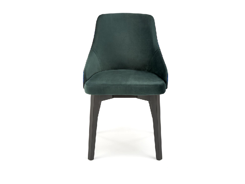 Jedálenská stolička Edo (čierna + zelená)