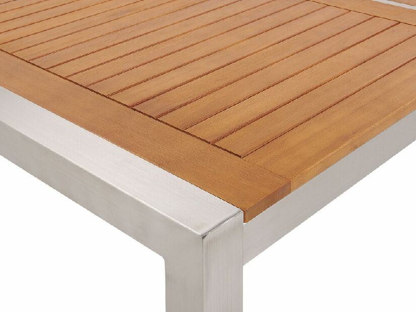 Záhradný stôl Giggles (svetlé drevo)