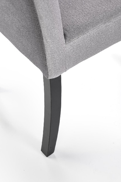 Jedálenská stolička Centura (sivá + čierna)