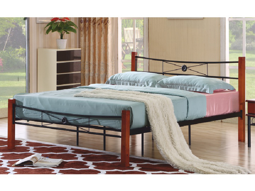 Manželská posteľ 180 cm Amarilo (s roštom)