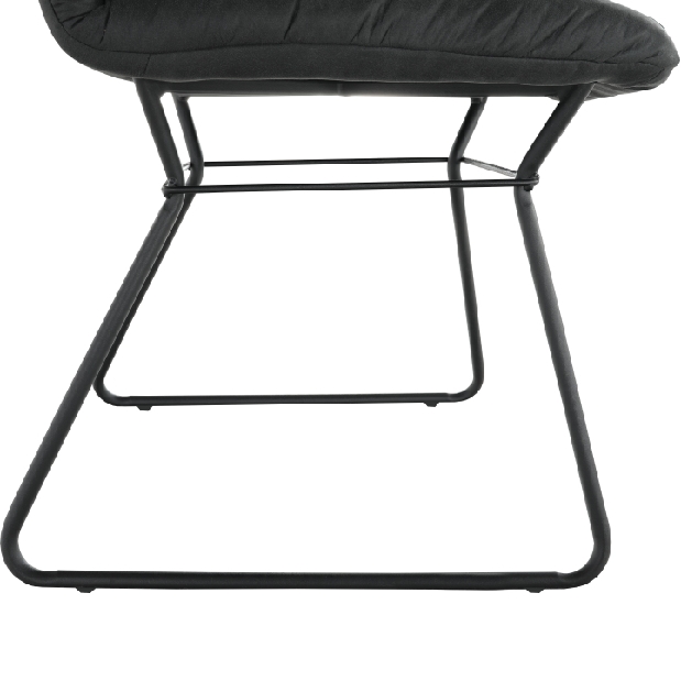 Jedálenská stolička Alniro (čierna)