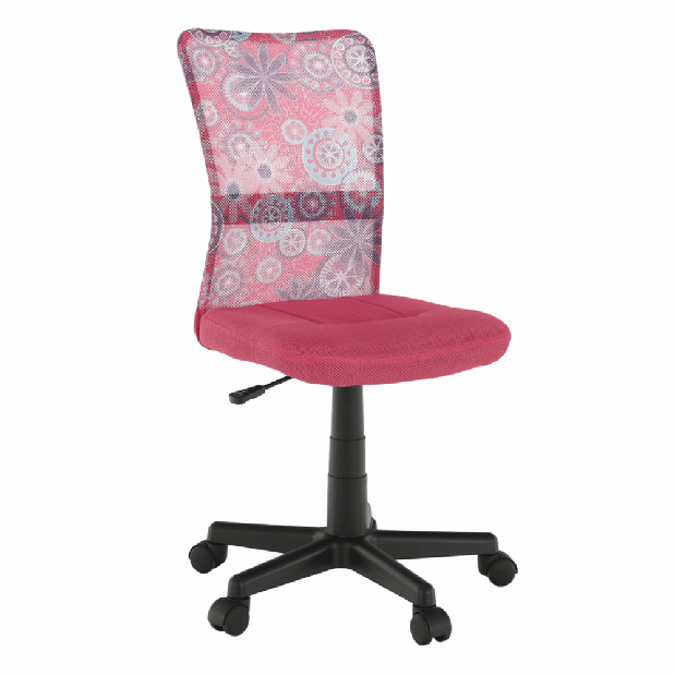 Detská otočná stolička Gofry (ružová) *výpredaj