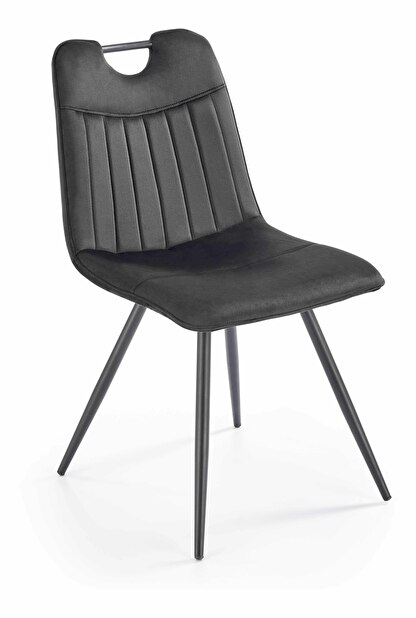 Jedálenská stolička Kegy (čierna)