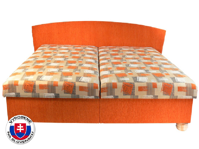 Manželská posteľ 160 cm Milano (so sendvičovým matracom)