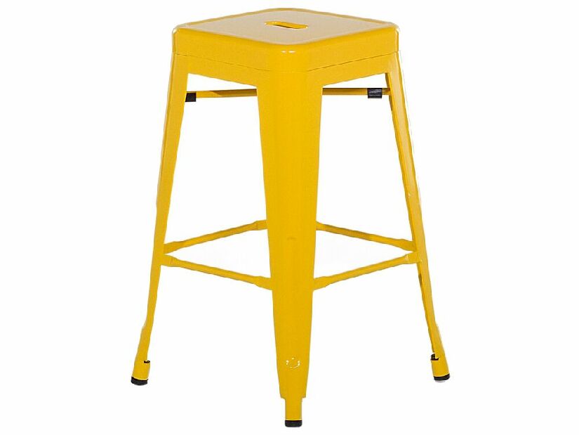 Set 2ks. barových stoličiek 76cm Cabriot (žltá) 