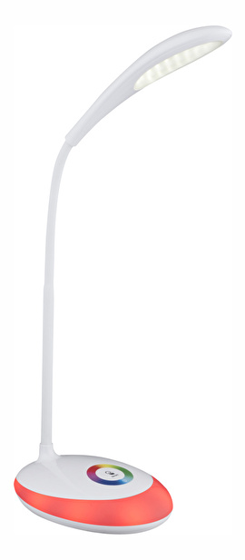 Stolové svietidlo LED Minea 58264 (moderné/dizajnové) (biela + satinovaná) (Stmievateľné)