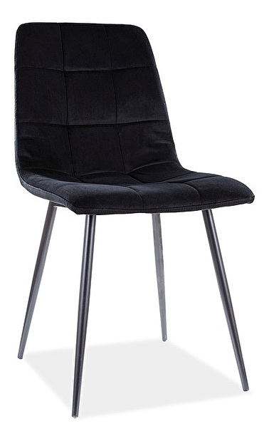 Jedálenská stolička Marlana (čierna + čierna)