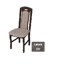 Jedálenska stolička JK34 (orech + tkanina) *bazár