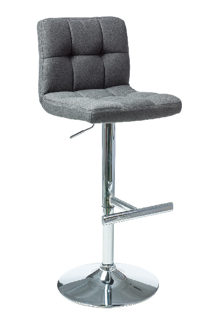 Barová stolička C-105 (sivá)