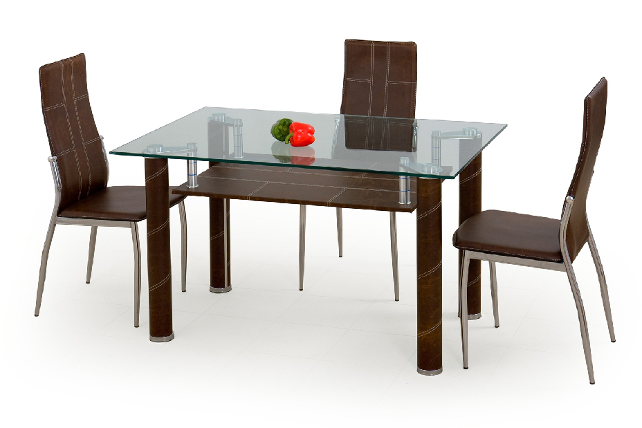 Jedálenský stôl Gavin hnedá (pre 4 osoby)