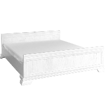 Manželská posteľ 180 cm Kraz KLS2 (s roštom) (sosna andersen)