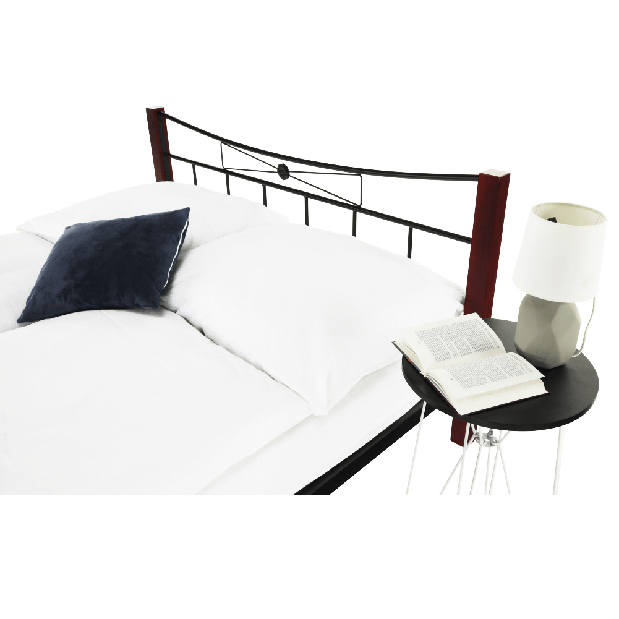 Manželská posteľ 160 cm Pearly (s roštom)