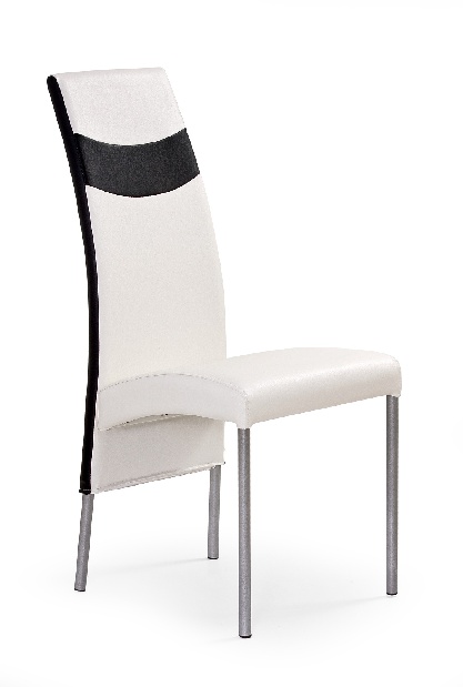 Jedálenská stolička K51 biela + čierna *výpredaj