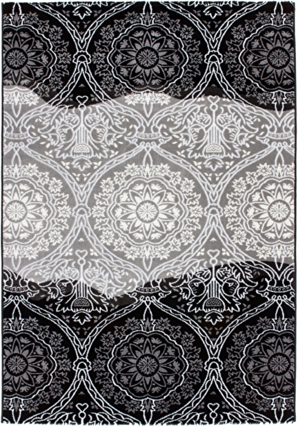 Kusový koberec Princess 183 Black (150 x 80 cm)