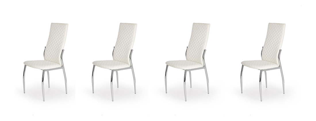 Set 4 ks. jedálenských stoličiek K238 (biela) *výpredaj