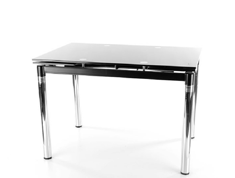 Jedálenský stôl GD-018 (čierna) (pre 4 až 6 osôb) *výpredaj