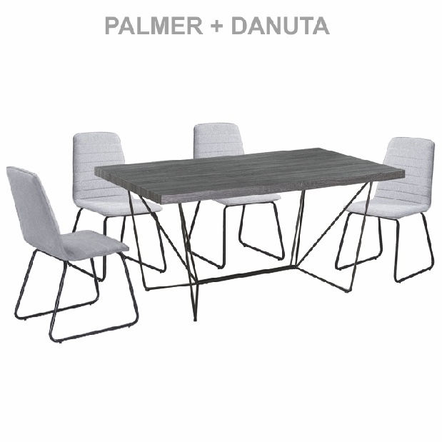 Jedálenský stôl Palmer (pre 6 osôb)