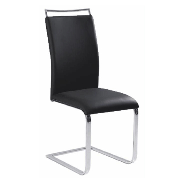 Jedálenská stolička Berion (čierna)