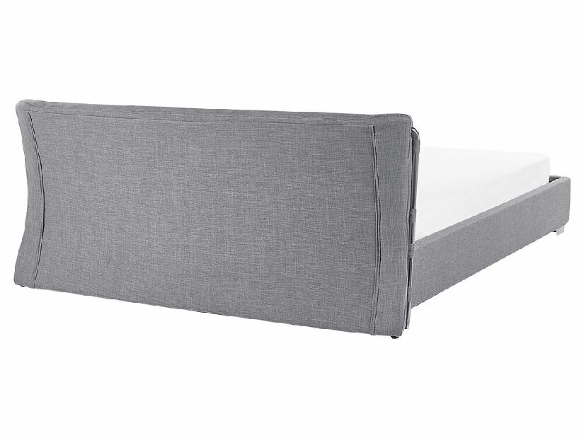 Manželská posteľ 160 cm PARNAS (s roštom) (sivá)