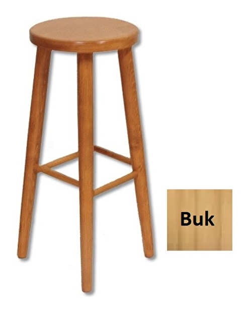 Barová stolička KT 241 (buk) *bazár