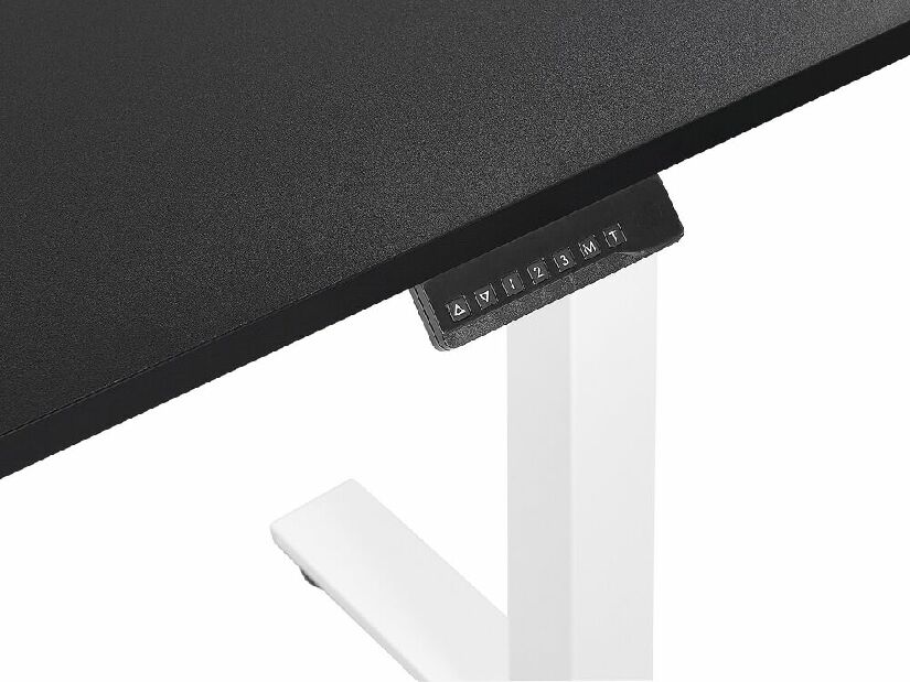 PC stolík Destiny (čierna + biela) (L)