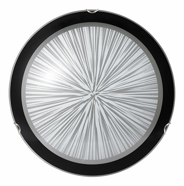 Stropné svietidlo Sphere 1858 (čierna + biela + chrómové úchytky)