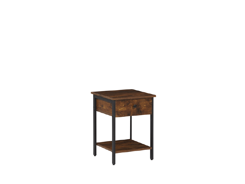 Príručný stolík VASIR (tmavé drevo)